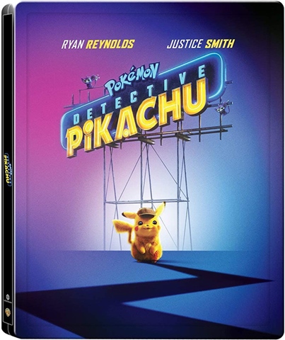 Pokemon Detective Pikachu U 2019 3D BR Steelbook CeX UK